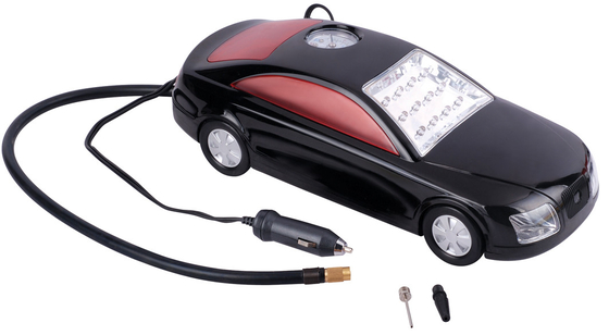 Un'automobile da 12 volt ha modellato l'aria Pum 3 dell'automobile in 1 con la batteria di 4V 1.5Ah 150 PSI con multicolore
