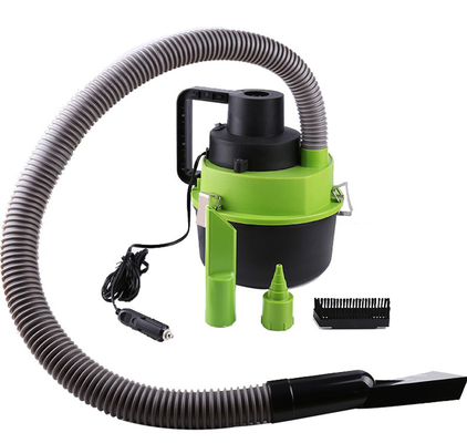 Aspirapolvere tenuto in mano verde nero per l'automobile, 93w - pulitore della polvere dell'automobile 120w