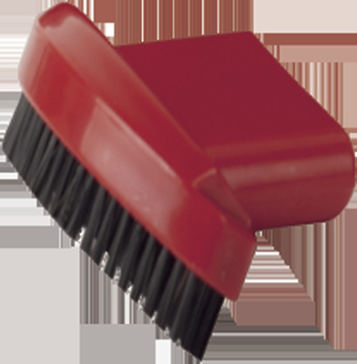 Piccolo aspirapolvere tenuto in mano di plastica rosso senza cordone con la spina più leggera di Cigrette