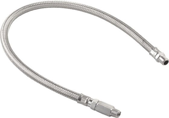 Un buon prezzo. Gli accessori pneumatici il tubo flessibile intrecciato inossidabile delle parti del compressore d'aria con le valvole di ritenuta in linea