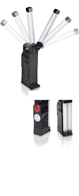 2 di plastica neri in 1 faro 6V dell'automobile di funzione LED con 3 commutatori