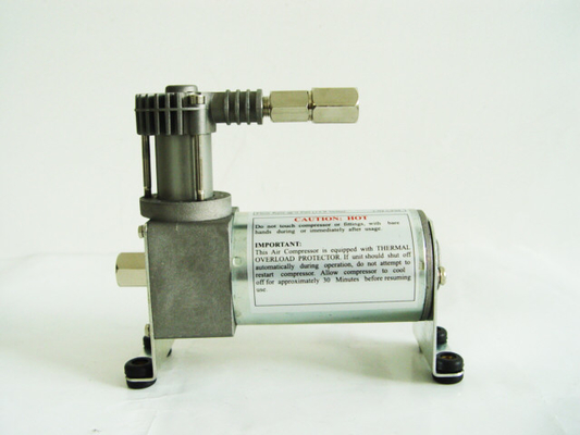 Un buon prezzo. Singola pompa della sospensione dell'aria di 120psi Chrome tubo flessibile inossidabile YURUI 6273R del cavo da 12 volt in linea
