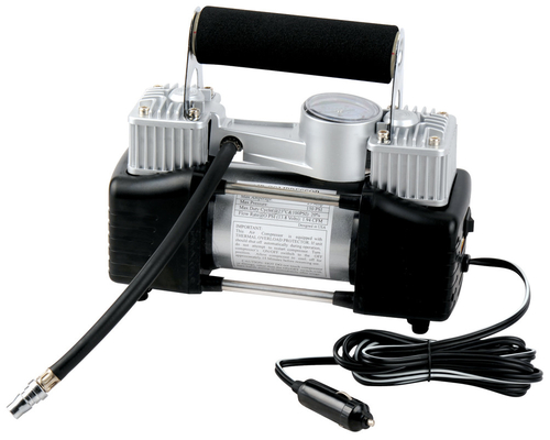Un buon prezzo. Pompa portatile per pneumatici DC 12 Volt METAL pneumatico gonfiatore auto compressore d'aria per camion con sacchetto di stoffa in linea