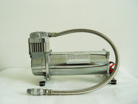 Un buon prezzo. Singolo Chrome compressore d'aria dell'automobile di 200PSI 12v, sospensione di giro dell'aria per i camion in linea