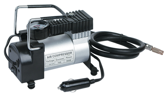 Compressore d'aria portatile d'argento del veicolo della testata di cilindro del metallo 140PSI
