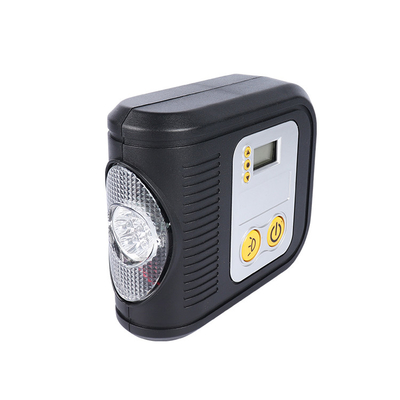 Compressore d'aria per auto in plastica portatile Display digitale Dc12v Pompa pneumatica gonfiabile con sacchetto di stoffa per lampada