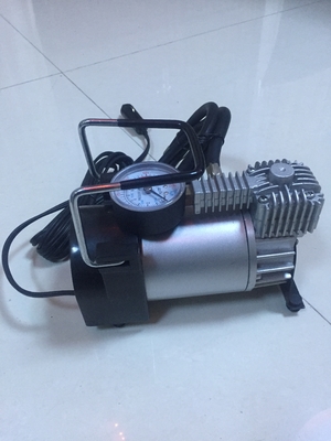 Pompa di pressione d'argento e gialla di Tiro dell'automobile, potere resistente compressore d'aria da 12 volt