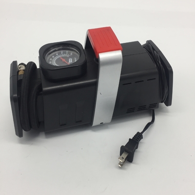 Il potere di modi di dc due di CA ottiene il compressore d'aria della gomma di automobile con il calibro, compressore d'aria automatico