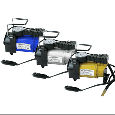 Un buon prezzo. Gonfiatore portatile della gomma del compressore d'aria del veicolo per il trasporto del metallo DC12V, compressore d'aria di 150psi 12v in linea