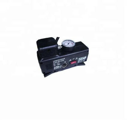 AC/DC Compressori d'aria per veicoli in plastica con calibro pneumatico per auto portatile Pompa d'aria elettrica per pneumatici