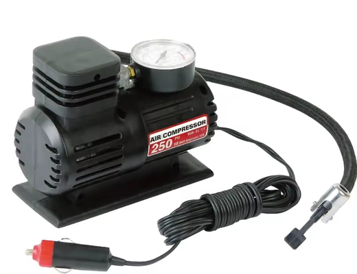 Mini compressore d'aria per auto 12V pneumatico portatile in plastica inflatore mini compressore d'aria per auto