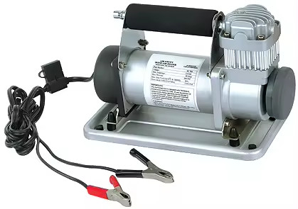 Compressore d'aria per auto pesanti metallo per camion offroad 4x4 alta pressione Compressore d'aria argento pneumatici auto gonfiatori