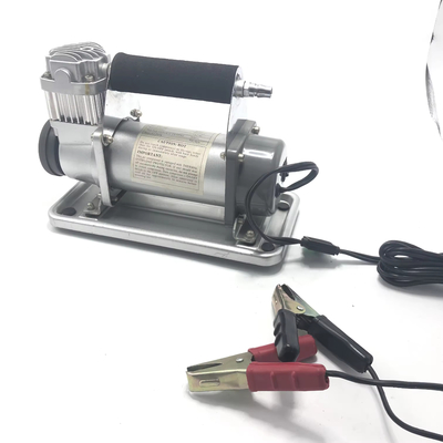 Compressore d'aria per auto pesanti metallo per camion offroad 4x4 alta pressione Compressore d'aria argento pneumatici auto gonfiatori