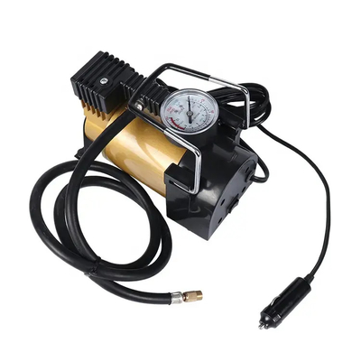 Compressore d'aria in metallo portatile DC12v pneumatico monocilindrico pompa gonfiabile pneumatico auto gonfiabile veloce