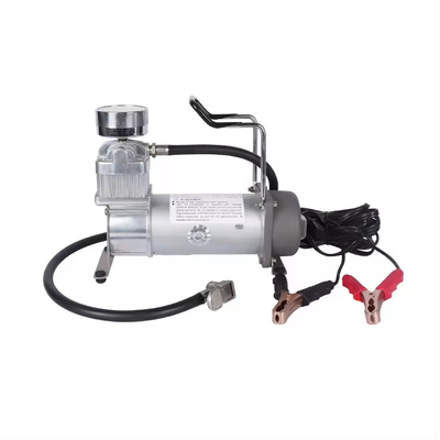 Compressore d'aria portatile monocilindrico offroad DC12V metallo con calibro