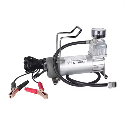 Compressore d'aria portatile monocilindrico offroad DC12V metallo con calibro
