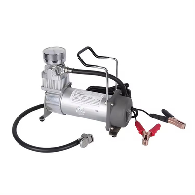 Compressore d'aria portatile monocilindrico offroad DC12V metallo con calibro