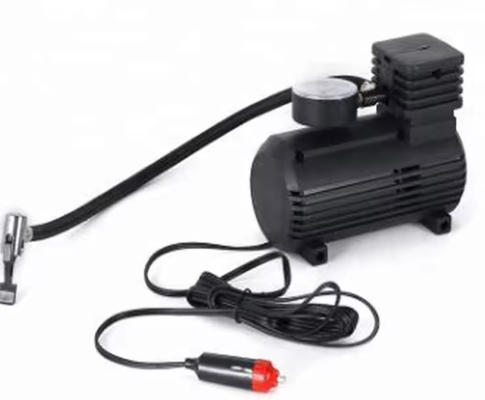 Mini compressore d'aria pompa portatile per pneumatici Dc12v con calibro Mini compressore 300psi compressore d'aria per auto portatile