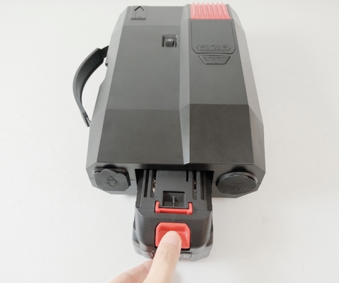 Pompa elettrica a 12 volt con batteria e AC110V-220V a lungo termine 20psi con schermo