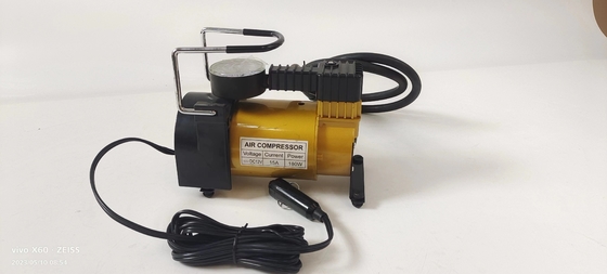 Compressore d'aria in metallo portatile DC12v pneumatico monocilindrico pompa gonfiabile pneumatico auto gonfiabile veloce