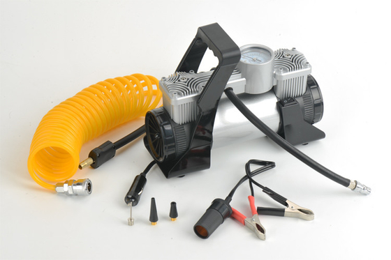 Un buon prezzo. Argento/compressore d'aria resistente posteriore del metallo 12v con la borsa nessuna luce in linea