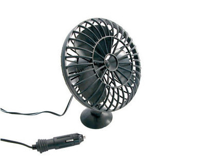 Portatile di CC 12v di fan di Mini Black Plactic Vehicle Cooling a 4 pollici con adsorbimento