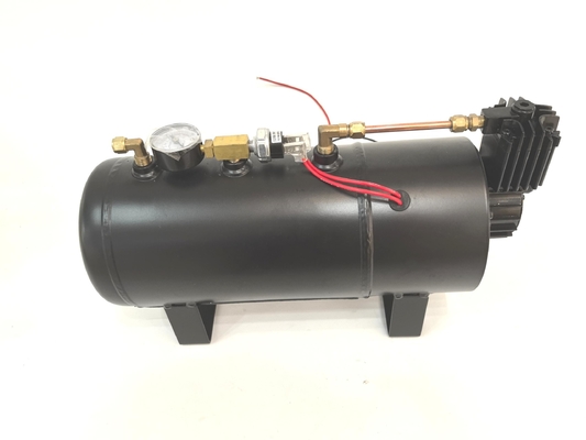 Compressore a sospensione a sollevamento d'aria duraturo 2 in 1 Kit di sorgente d'aria per auto con serbatoio d'aria da 1,0 galloni