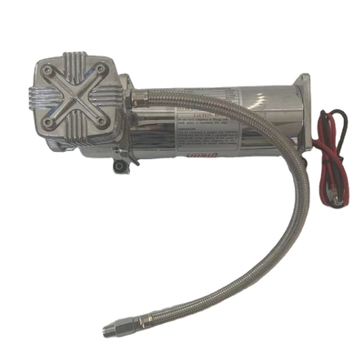 Compressore di sospensione d'aria per auto a cromo DC12V con basso rumore