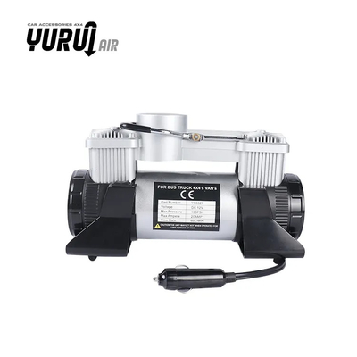 DC12V Compressore d'aria per auto portatile in metallo con kit di compressione in scatola di plastica