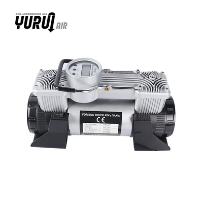 DC12V Compressore d'aria per auto portatile in metallo con kit di compressione in scatola di plastica