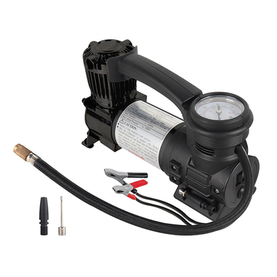 Compressore d'aria per autoveicoli pesanti Metallo per autocarri fuoristrada 4x4 Alta pressione Compressore d'aria argento Inflatori pneumatici per autoveicoli