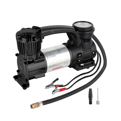 Compressore d'aria per autoveicoli pesanti Metallo per autocarri fuoristrada 4x4 Alta pressione Compressore d'aria argento Inflatori pneumatici per autoveicoli