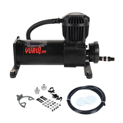 Compressore d'aria per auto pesanti metallo per camion offroad 4x4 alta pressione Compressore d'aria argento pneumatici auto gonfiatori