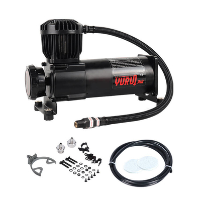Compressore d'aria per auto pesanti metallo per camion offroad 4x4 alta pressione Compressore d'aria argento pneumatici auto gonfiatori
