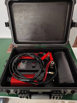 Compressore d'aria off-road a doppio cilindro con gonfiatore di pneumatici per auto in scatola di plastica