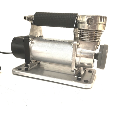 Compressore d'aria per auto in metallo Crocodile Clip Display digitale a cilindro singolo Pompa d'aria a gonfiore auto