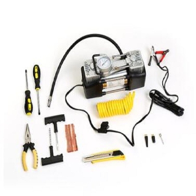 servizio portatile dell'OEM della pompa di aria del metallo del compressore d'aria 12v di 180w 150psi con la borsa