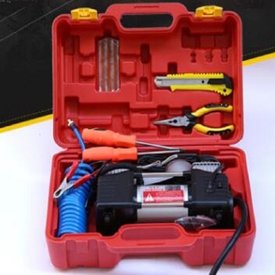 Scosse elettriche portatili d'argento dell'aria del compressore d'aria 12v dei compressori d'aria del veicolo per i camion