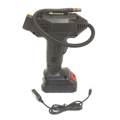 Inflatore di pneumatici elettrici di plastica per auto Compressore d'aria portatile senza fili per pneumatici