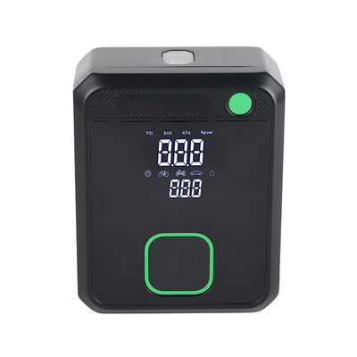 Compressore d'aria portatile elettrico digitale gonfiatore di pneumatici con luce a led