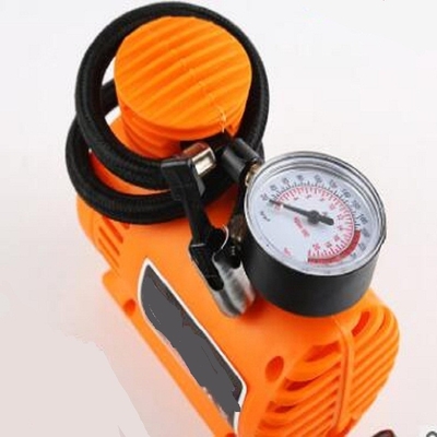 Portatile automatico arancio del compressore d'aria, pompa di aria di plastica 250psi per le gomme di automobile
