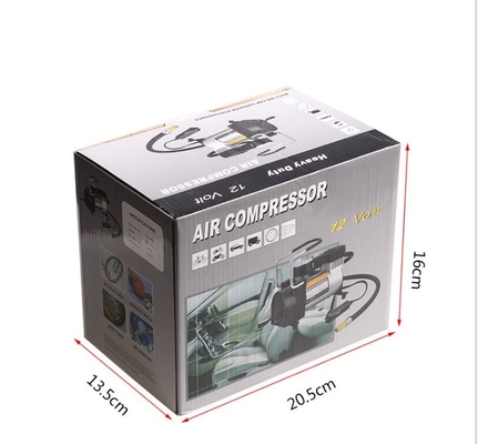 Il piccolo nero del compressore d'aria del metallo 140psi e pompa d'argento per l'automobile