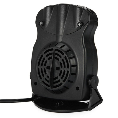 Un aerotermo portatile 150w di due commutatori, plastica nera tappa in radiatore dell'automobile