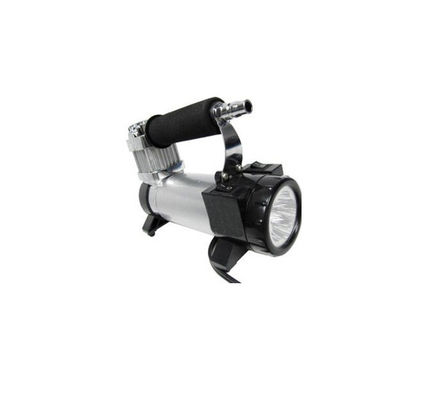 singolo materiale del metallo della pompa del compressore d'aria del cilindro 12v con luce 100 PSI