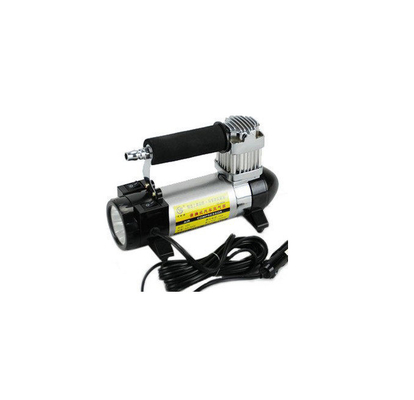 Un buon prezzo. singolo materiale del metallo della pompa del compressore d'aria del cilindro 12v con luce 100 PSI in linea