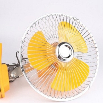 Le ventole di raffreddamento elettriche gialle per le automobili appoggiano l'oscillazione a 8 pollici di With della guardia