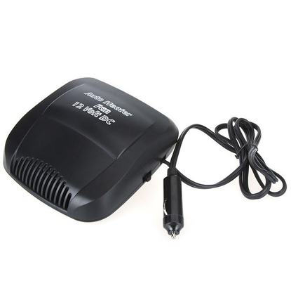 Un buon prezzo. Servizio portatile di plastica dell'OEM dei radiatori 150w dell'automobile del nero del fan una garanzia di anno in linea