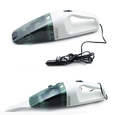 Aspirapolvere tenuto in mano nero bianco dell'automobile 0.8kgs con CC lavabile del filtro 12v