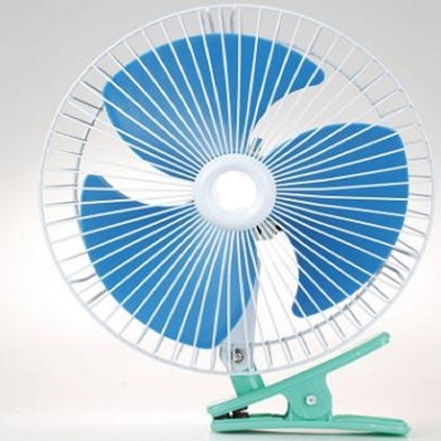 Oscillazione a 8 pollici di Car Cooling Fan della guardia posteriore di plastica con il colore su misura