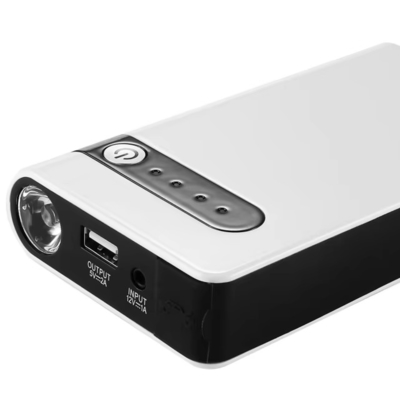 12V portatile Jump Starter con torcia a LED e monitor di pressione pneumatica